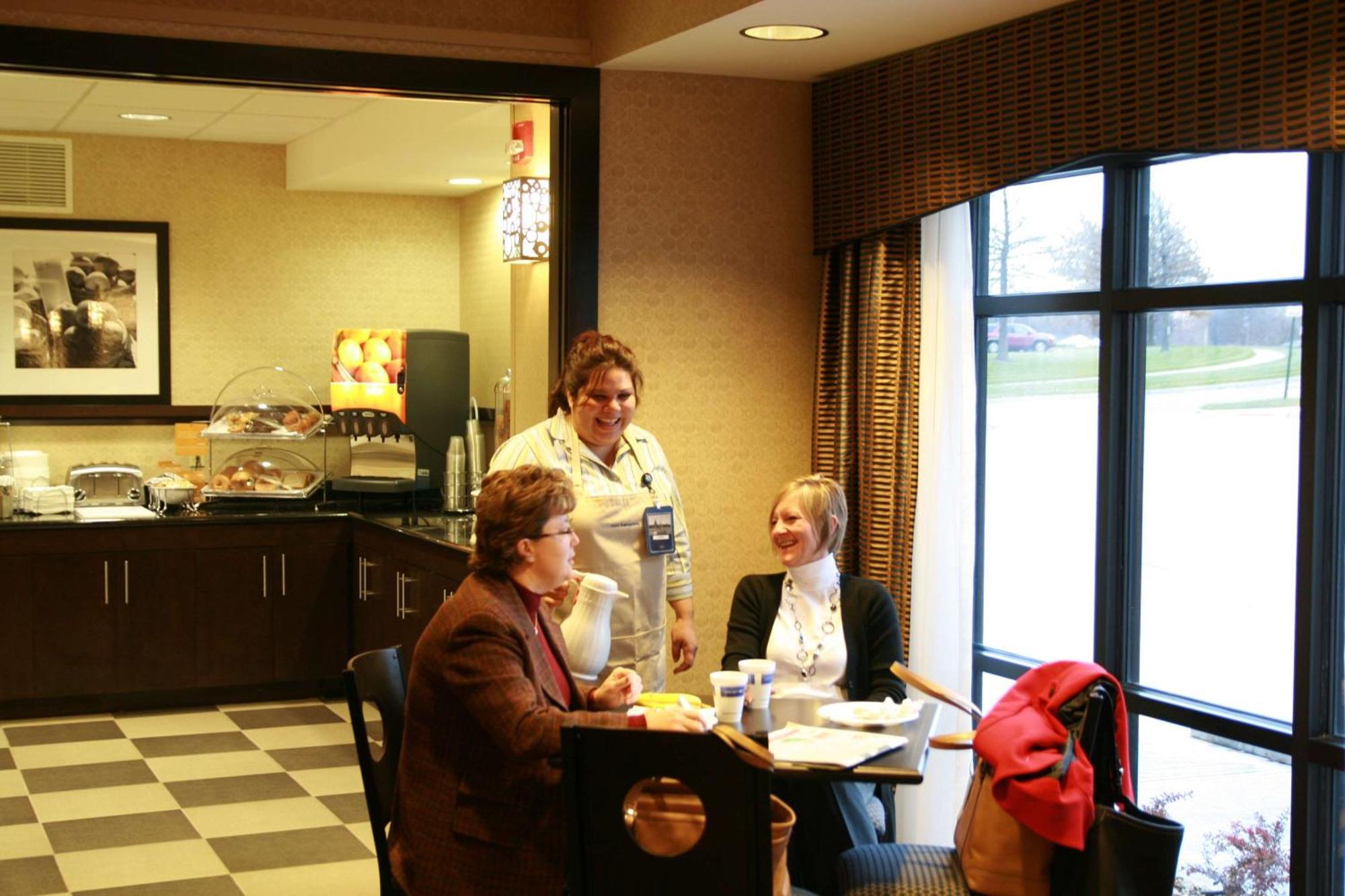 Hampton Inn Topeka Restaurang bild